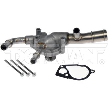 2014 Chevrolet Impala Engine Coolant Thermostat Housing Assembly Dorman 902693 image 3 of 4