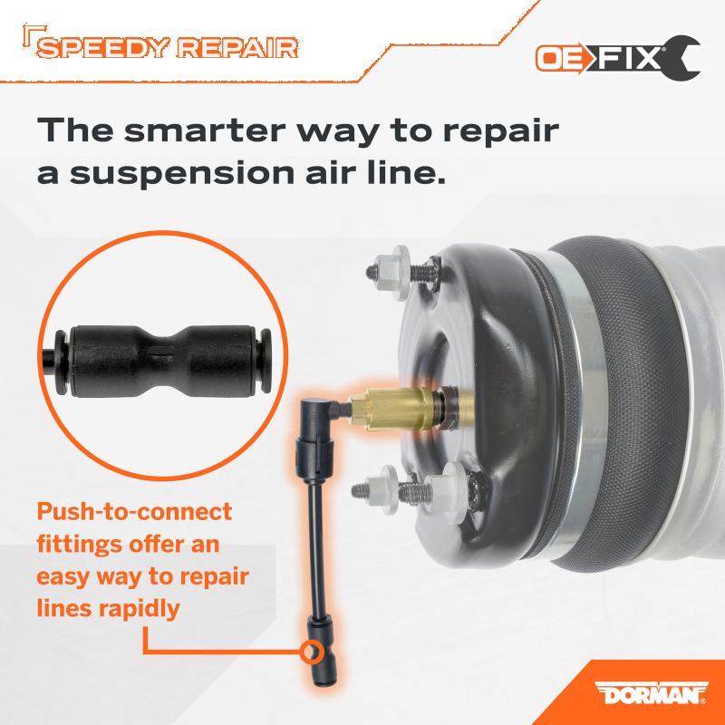 Dorman 949018 Suspension Air Compressor Line Repair Kit product image 5 of 9
