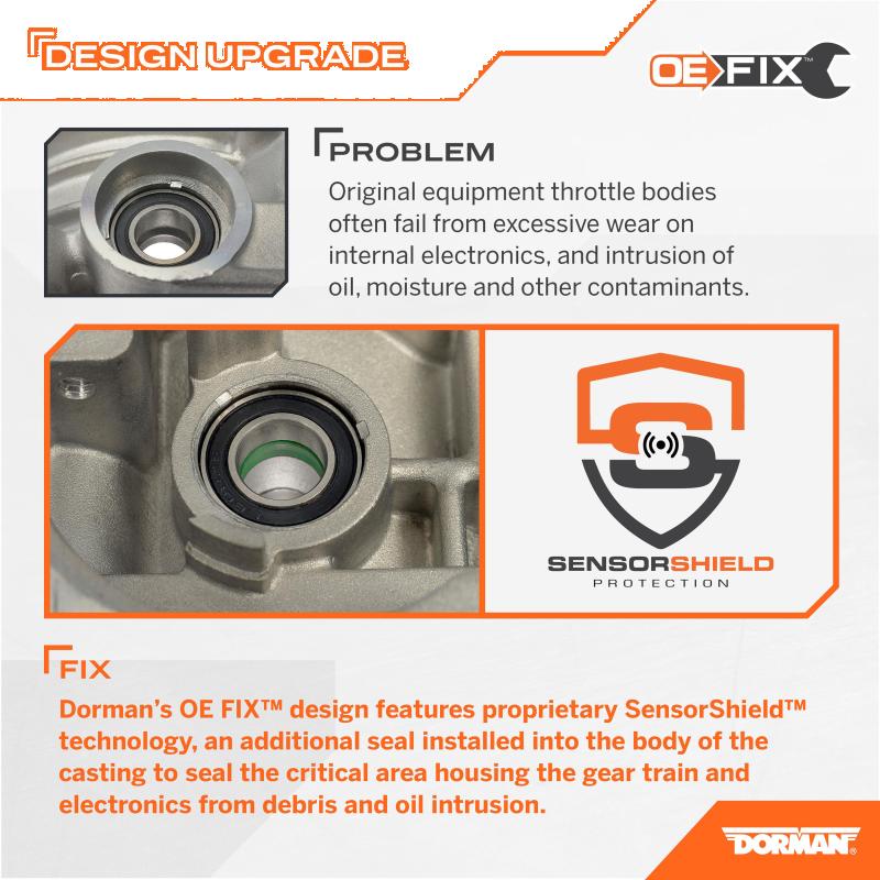 Dorman 977602 Fuel Injection Throttle Body product image 2 of 6