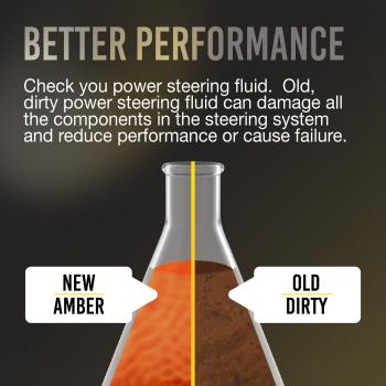 2008 Kia Spectra5 Power Steering Fluid Edelmann 70694 image 3 of 4