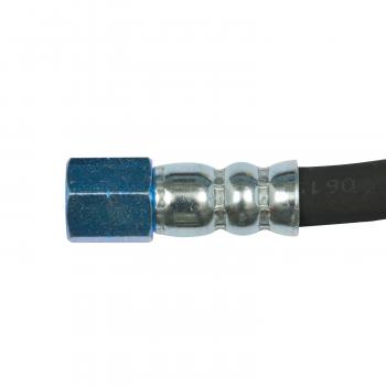 2001 Saturn L100 Power Steering Pressure Line Hose Assembly To Rack Edelmann 80710 image 2 of 3