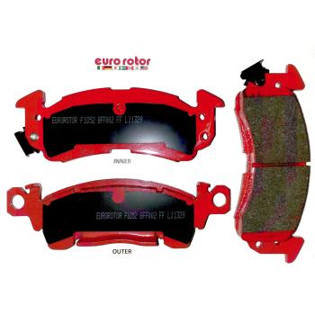 1974 GMC C25/C2500 Pickup Disc Brake Pad Front Eurorotor ID52 image 1 of 1