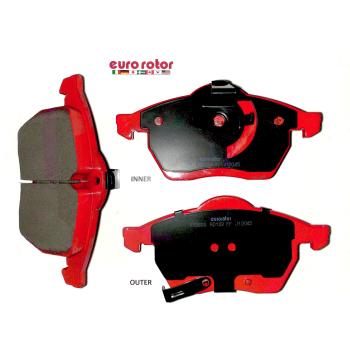 2000 Saturn LS1 Disc Brake Pad Front Eurorotor ID800H image 1 of 1