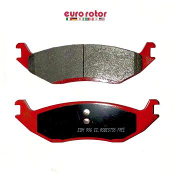 2008 Chrysler Aspen Disc Brake Pad Rear Eurorotor ID967H image 1 of 1