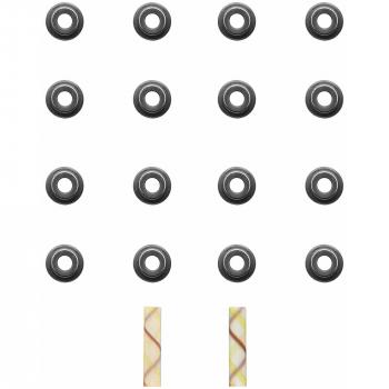 1994 Mazda MX-3 Engine Valve Stem Oil Seal Set Intake and Exhaust Fel-Pro SS72802 image 1 of 1