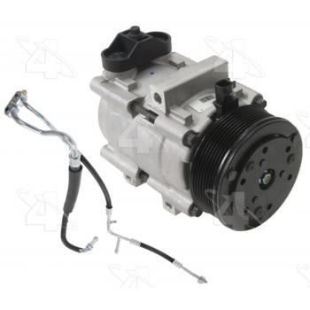 2005 Ford E-350 Club Wagon A/C Compressor Four Seasons 168197 image 1 of 3