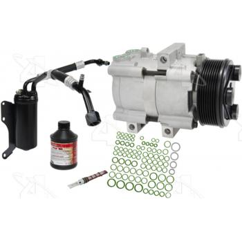1997 Ford E-250 Econoline A/C Compressor and Component Kit Front Four Seasons 2008NK image 1 of 4