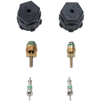 2015 Ford C-Max A/C System Valve Core and Cap Kit Four Seasons 26009 image 1 of 1