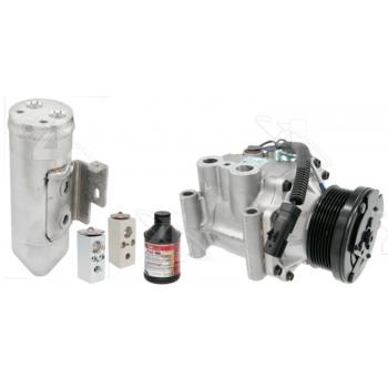 2003 Dodge Ram 2500 Van A/C Compressor and Component Kit Front and Rear Four Seasons 2769NK image 1 of 4