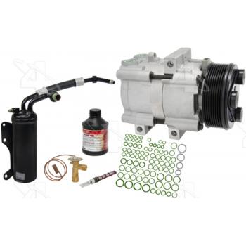 1997 Ford E-250 Econoline A/C Compressor and Component Kit Front and Rear Four Seasons 2989NK image 1 of 4
