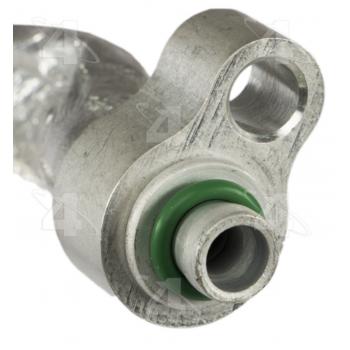 2005 Lincoln LS A/C Refrigerant Discharge / Suction Hose Assembly Four Seasons 56676 image 2 of 4