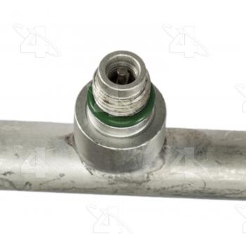 2005 Lincoln LS A/C Refrigerant Discharge / Suction Hose Assembly Four Seasons 56676 image 3 of 4