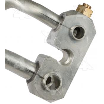 2005 Lincoln LS A/C Refrigerant Discharge / Suction Hose Assembly Four Seasons 56676 image 4 of 4