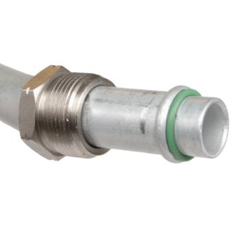 1997 Ford E-250 Econoline A/C Refrigerant Discharge / Suction Hose Assembly Four Seasons 56687 image 3 of 4