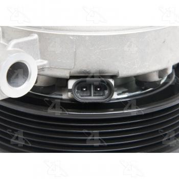 1999 Chevrolet Silverado A/C Compressor Four Seasons 58950 image 4 of 4