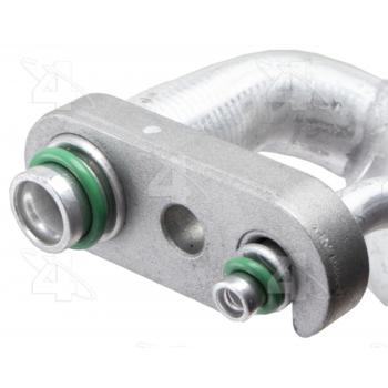 2016 Kia Forte5 A/C Suction and Liquid Line Hose Assembly Four Seasons 66525 image 4 of 4