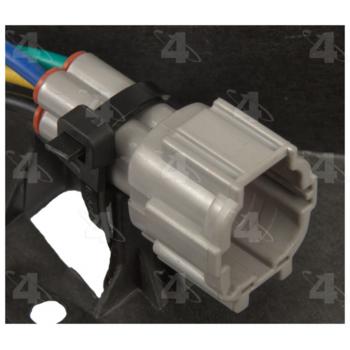 1999 Nissan Maxima Dual Radiator and Condenser Fan Assembly Four Seasons 75243 image 3 of 4