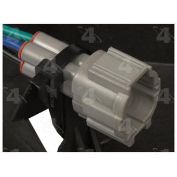 1999 Nissan Maxima Dual Radiator and Condenser Fan Assembly Four Seasons 75243 image 4 of 4