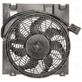 2001 Saturn L100 A/C Condenser Fan Assembly Four Seasons 75561 image 1 of 2
