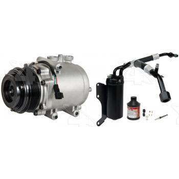 2005 Ford Econoline A/C Compressor and Component Kit Front Four Seasons 7596NK image 1 of 4