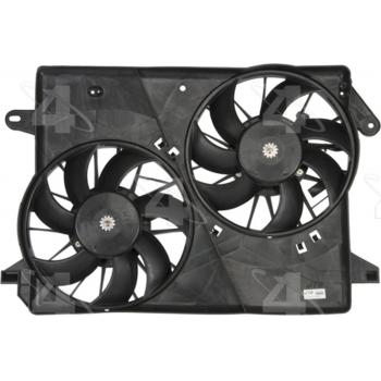 2007 Chrysler 300 Dual Radiator and Condenser Fan Assembly Four Seasons 75974 image 2 of 2
