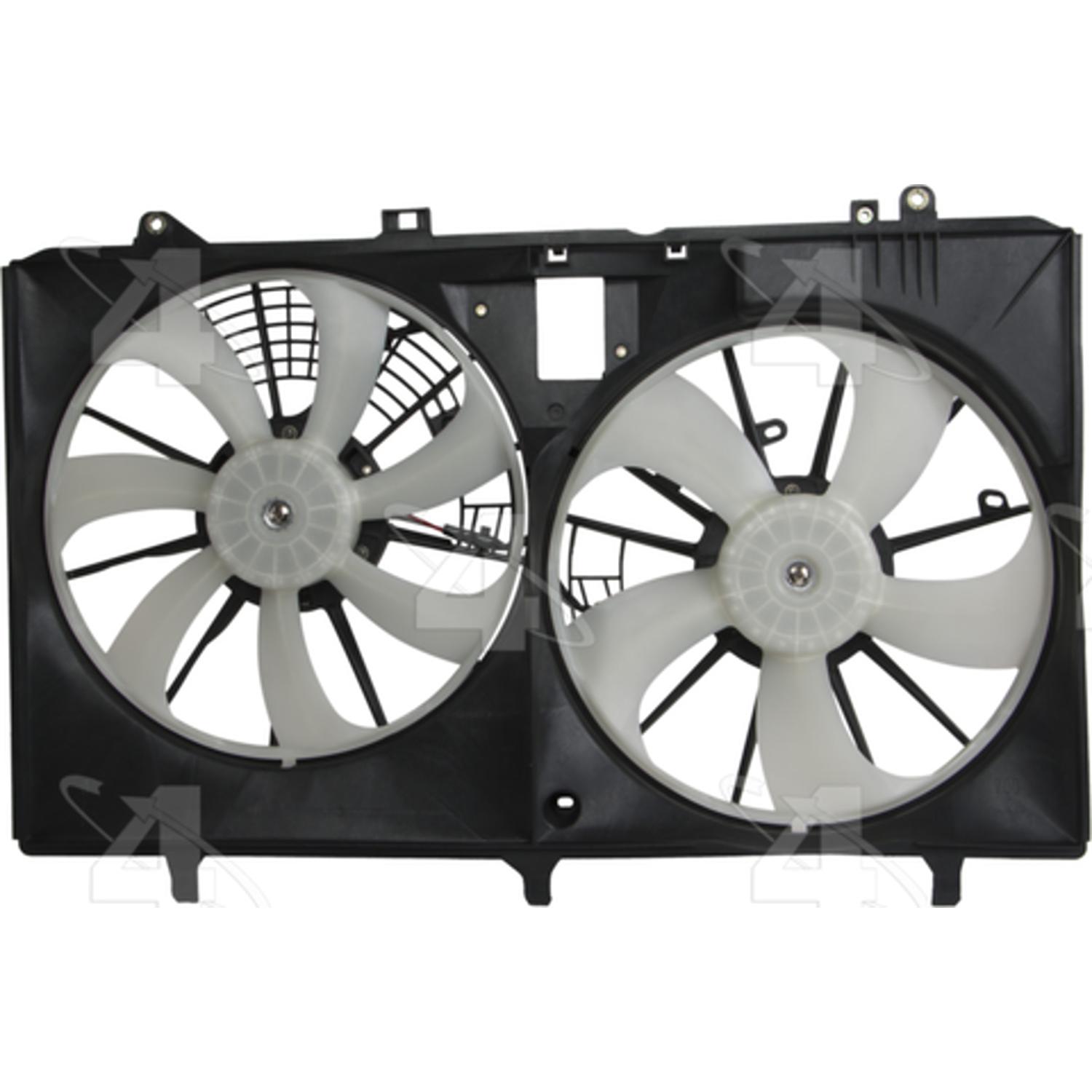 Four Seasons 76242 Dual Radiator and Condenser Fan Assembly product image 2 of 5