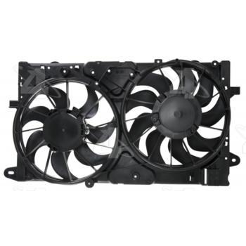 2014 Chevrolet Impala Dual Radiator and Condenser Fan Assembly Four Seasons 76299 image 1 of 4