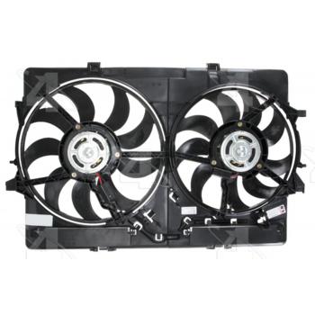 2013 Audi A5 Dual Radiator and Condenser Fan Assembly Four Seasons 76301 image 1 of 4