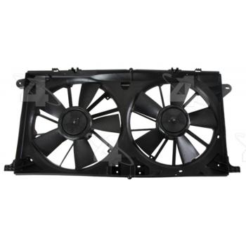 2019 Lincoln Navigator Dual Radiator and Condenser Fan Assembly Four Seasons 76388 image 1 of 4