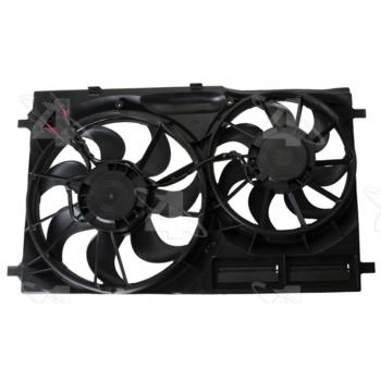 2019 Ford Transit-150 Dual Radiator and Condenser Fan Assembly Four Seasons 76394 image 2 of 4