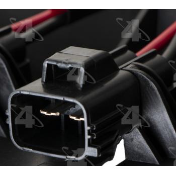 2019 Ford Transit-150 Dual Radiator and Condenser Fan Assembly Four Seasons 76394 image 3 of 4