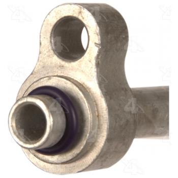 2006 Lincoln Navigator A/C Receiver Drier with Hose Assembly Four Seasons 83076 image 4 of 4