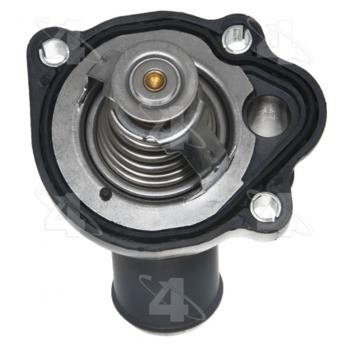 2007 Mercury Mariner Engine Coolant Thermostat / Water Outlet Assembly Four Seasons 85980 image 3 of 4