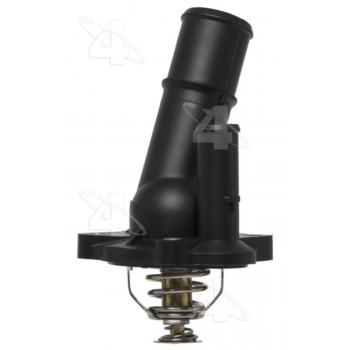 2014 Ford Taurus Engine Coolant Thermostat / Water Outlet Assembly Four Seasons 85994 image 2 of 4