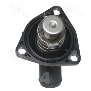 2019 Acura ILX Engine Coolant Thermostat / Water Outlet Assembly Four Seasons 85995 image 3 of 4