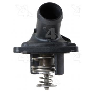 2017 Acura RLX Engine Coolant Thermostat / Water Outlet Assembly Four Seasons 86192 image 4 of 4