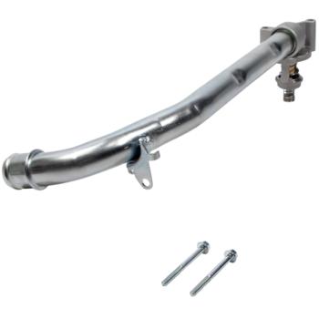 2023 Cadillac XT6 Engine Coolant Thermostat / Water Outlet Assembly Four Seasons 86343 image 1 of 4