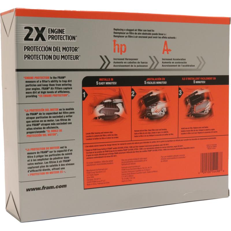 Fram CA10800 Air Filter product image 5 of 7