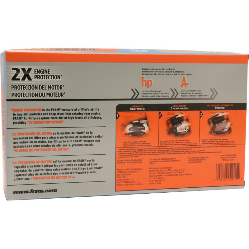 Fram CA8760 Air Filter product image 5 of 7