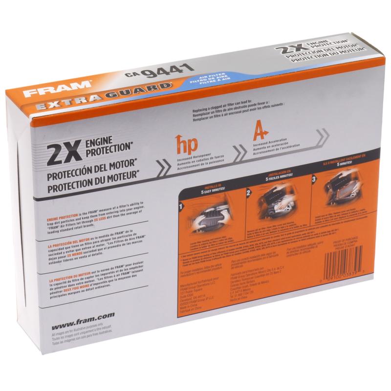 Fram CA9441 Air Filter product image 5 of 7