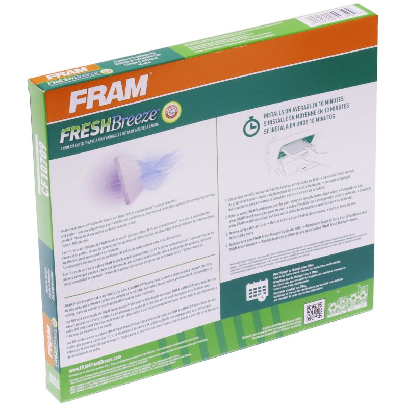Fram CF10709 Cabin Air Filter product image 4 of 6