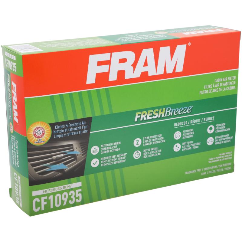 Fram CF10935 Cabin Air Filter product image 5 of 7