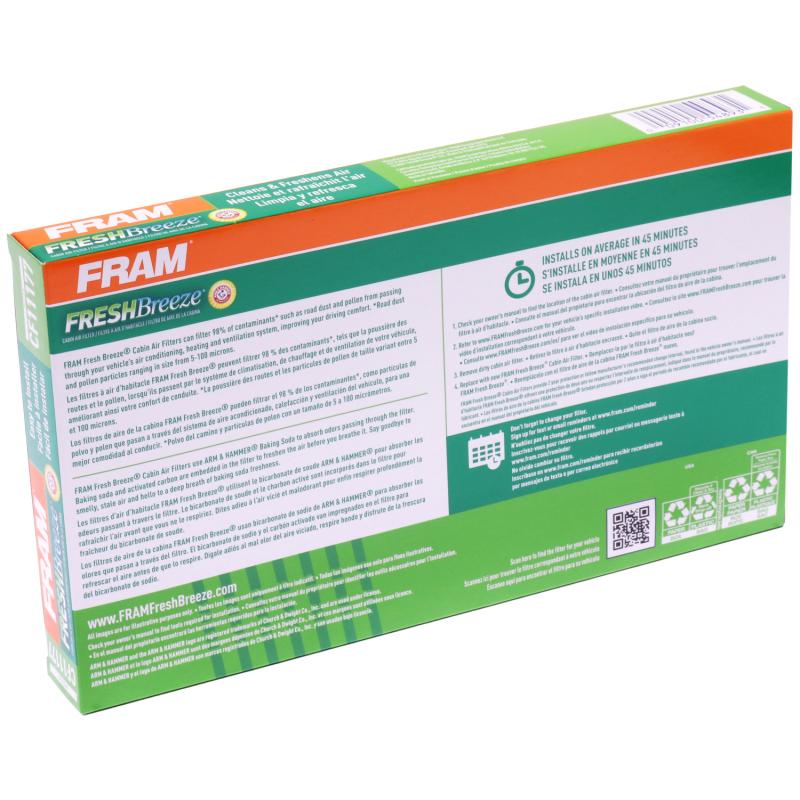 Fram CF11177 Cabin Air Filter product image 6 of 7