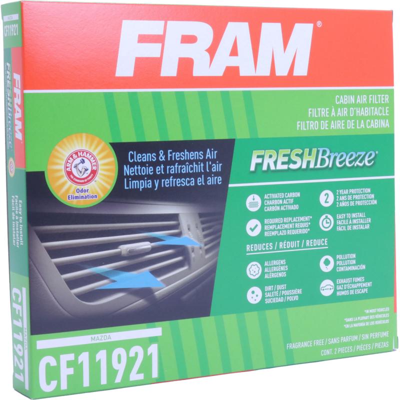 Fram CF11921 Cabin Air Filter product image 5 of 6