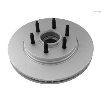 2007 Lincoln Mark LT Disc Brake Rotor and Hub Assembly Front GEOTECH 2054107 image 1 of 2