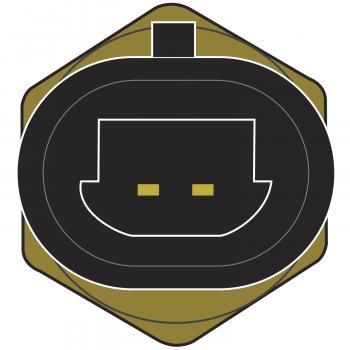 2006 GMC Yukon Engine Coolant Temperature Sensor Global Parts Distributors 1711697 image 2 of 2