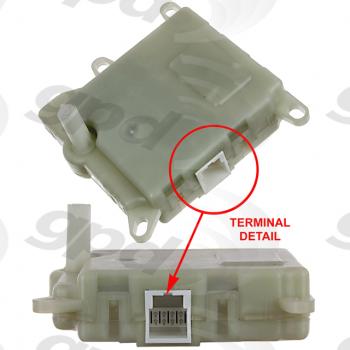 1999 Ford Ranger HVAC Heater Blend Door Actuator Global Parts Distributors 1711894 image 1 of 1