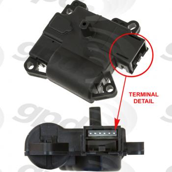 2005 Lincoln LS HVAC Mode Door Actuator Global Parts Distributors 1711912 image 1 of 1