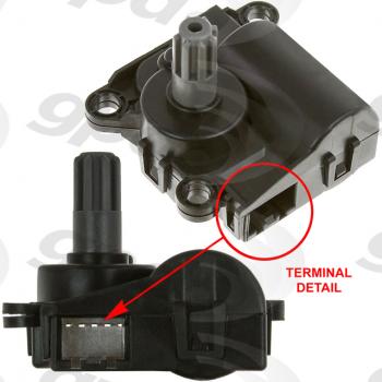 2016 Kia Forte5 HVAC Recirculation Door Actuator Global Parts Distributors 1711924 image 1 of 1