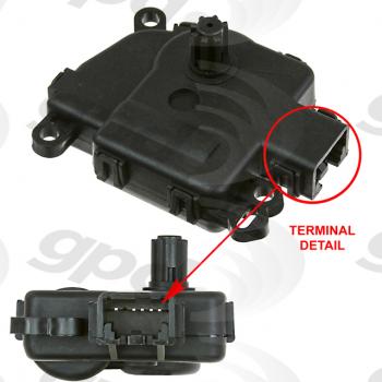 2014 Lincoln Navigator HVAC Mode Door Actuator Global Parts Distributors 1712294 image 1 of 1